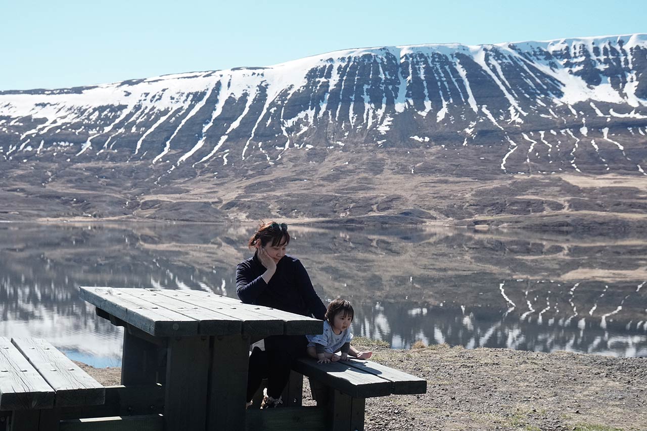 生後7ヵ月のキノと家族でアイスランドを一周。まるでどこかの惑星のようだった。