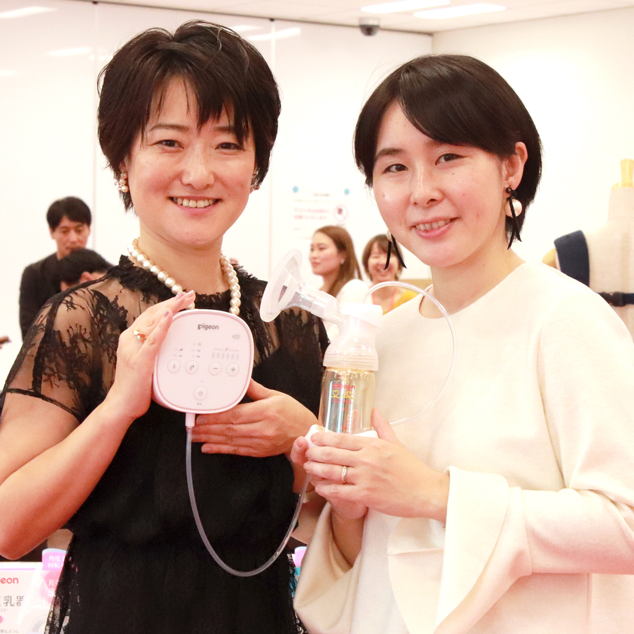 『Pre-mo』『Baby-mo』編集長：大隅優子さん（写真左）と副編集長：市川陽子さん（写真右）