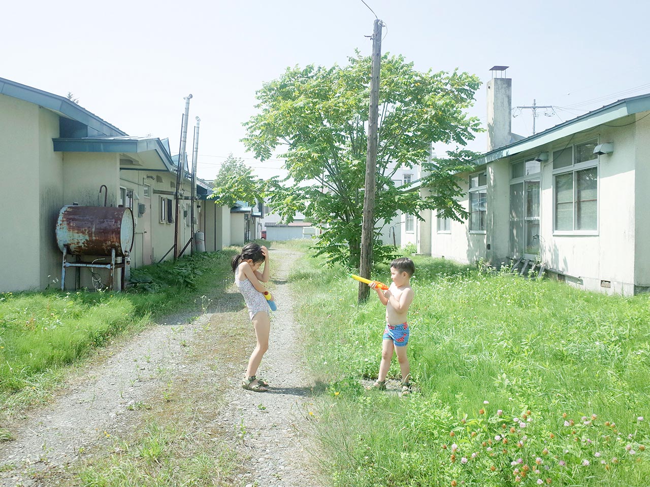 北海道といえども毎日30℃を超えていた８月初旬。