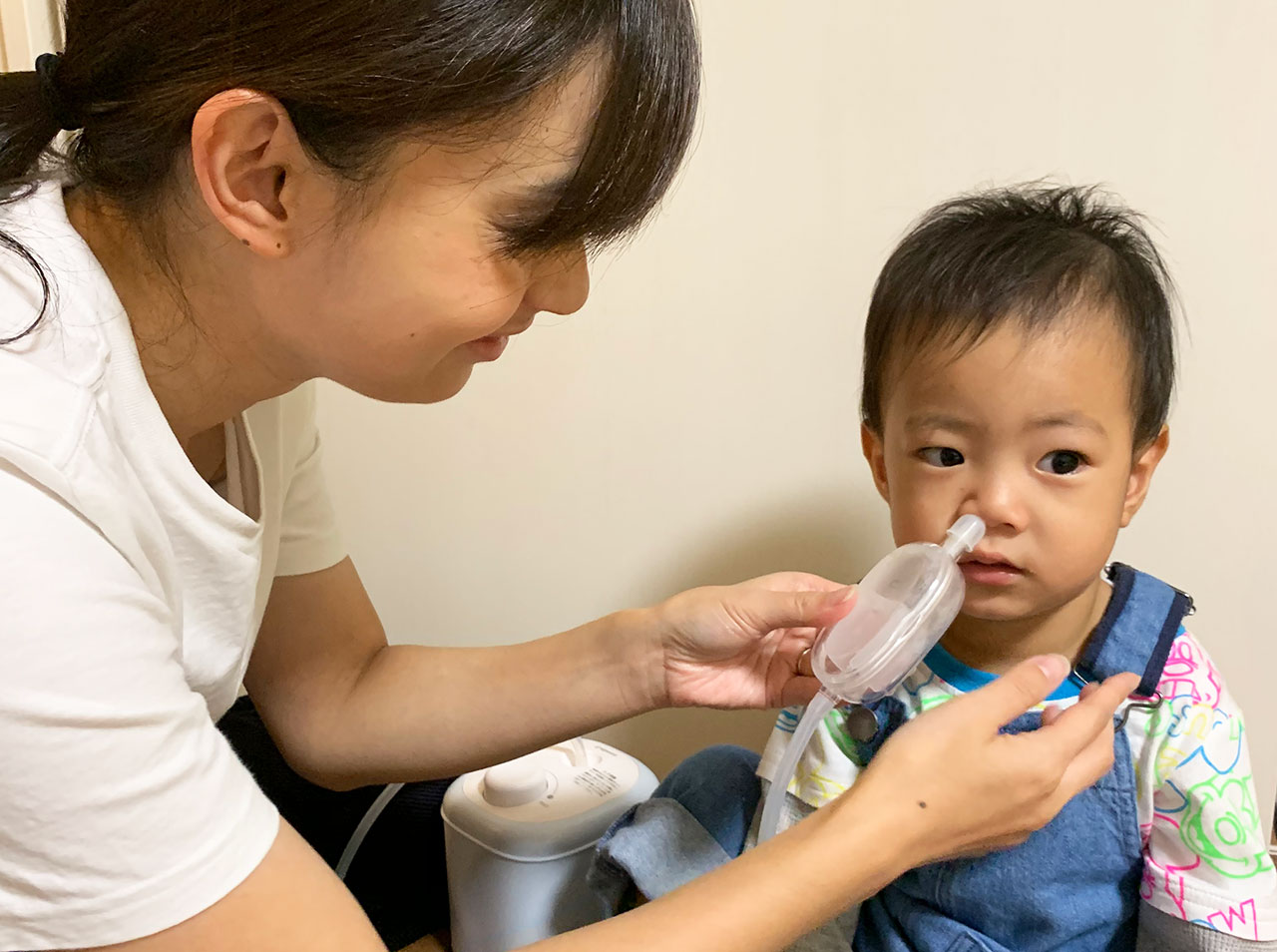 赤ちゃんの鼻水ケアに悩んでいたママに、鼻吸い器について聞いてみました！